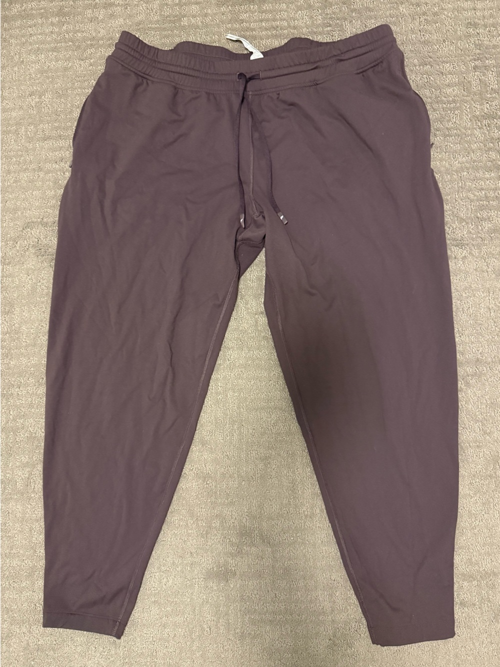 Fabletics Plum Drawstring Cold Jogger Pants - 1X